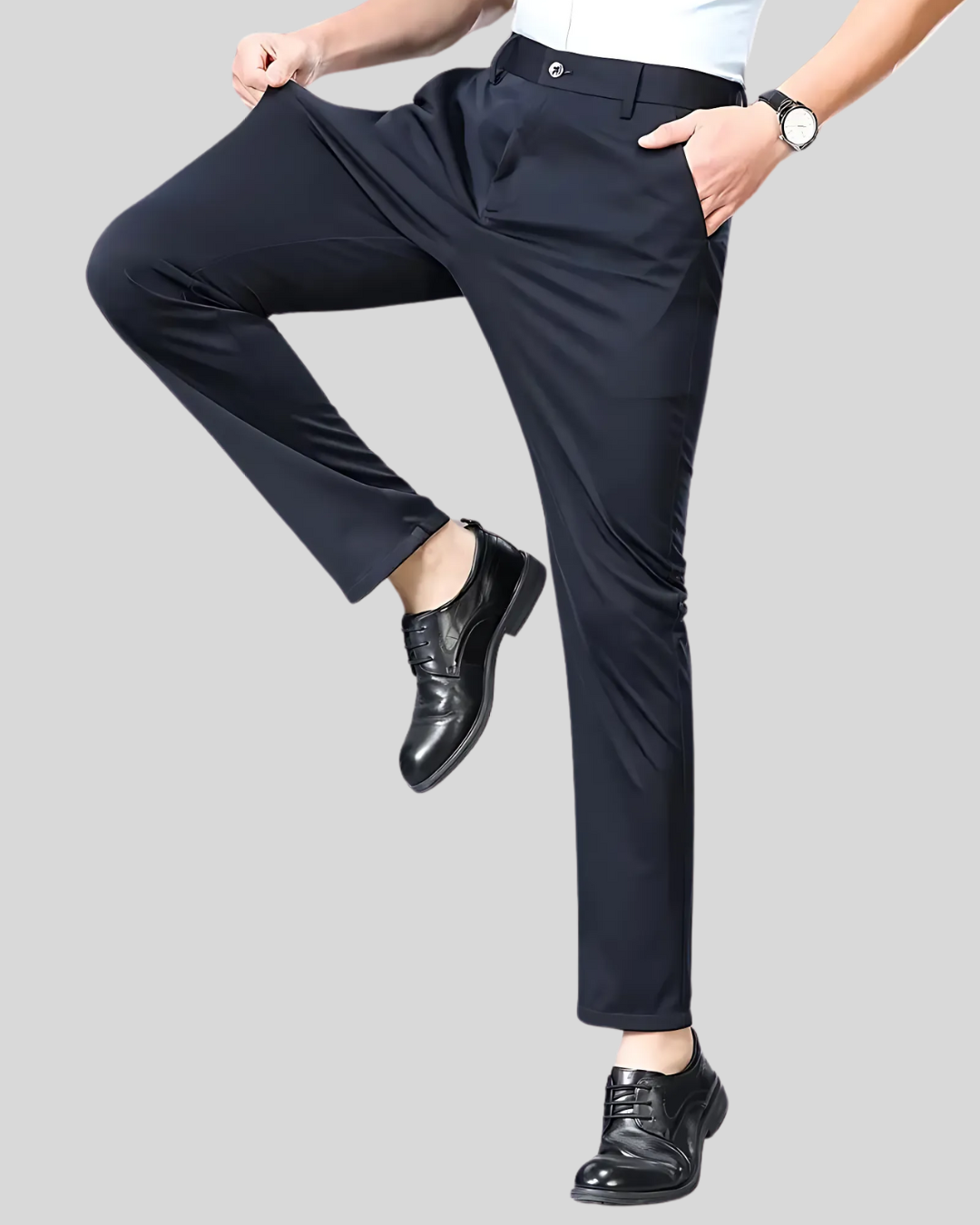 Pantaloni Classic High Stretch pentru bărbați