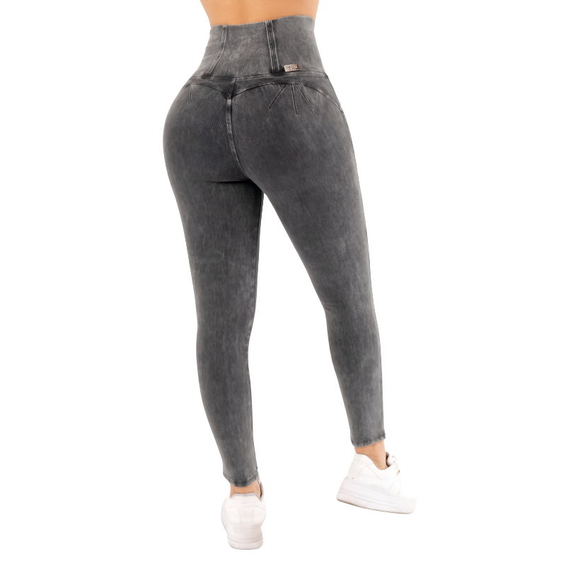 Pantaloni cu efect de brâu push-up