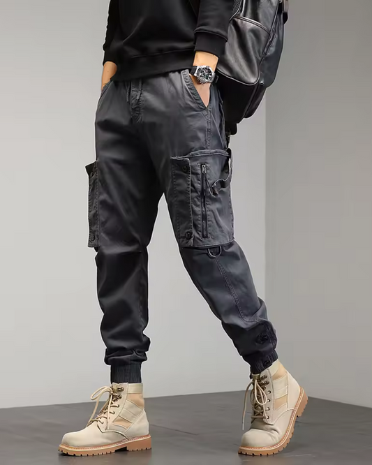 Pantaloni cargo vintage pentru bărbați în stil american